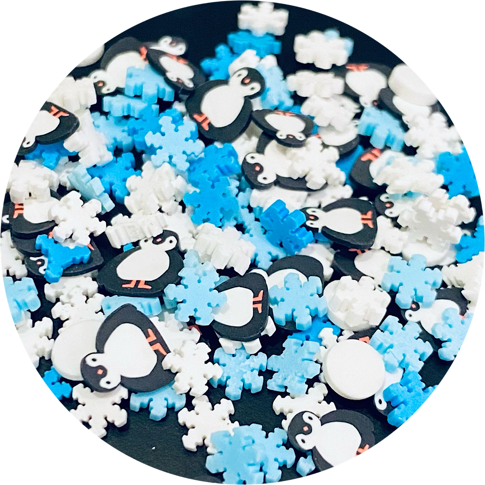 Fake Sprinkles - Penguin Mix Sprinkles by Glitter Heart Co.&#x2122;