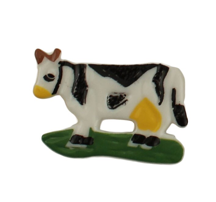 Buttons Galore and More Bulk Buttons - Cow - 100 Buttons