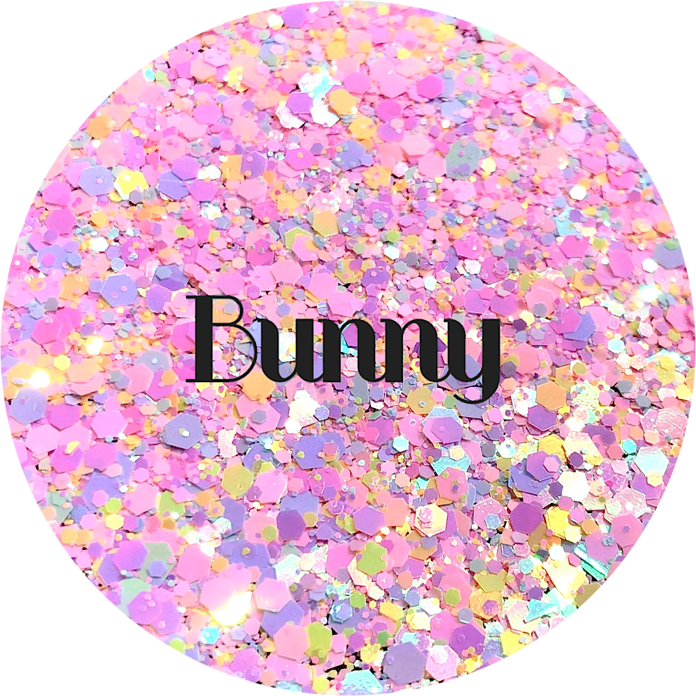 Polyester Glitter - Bunny by Glitter Heart Co.&#x2122;