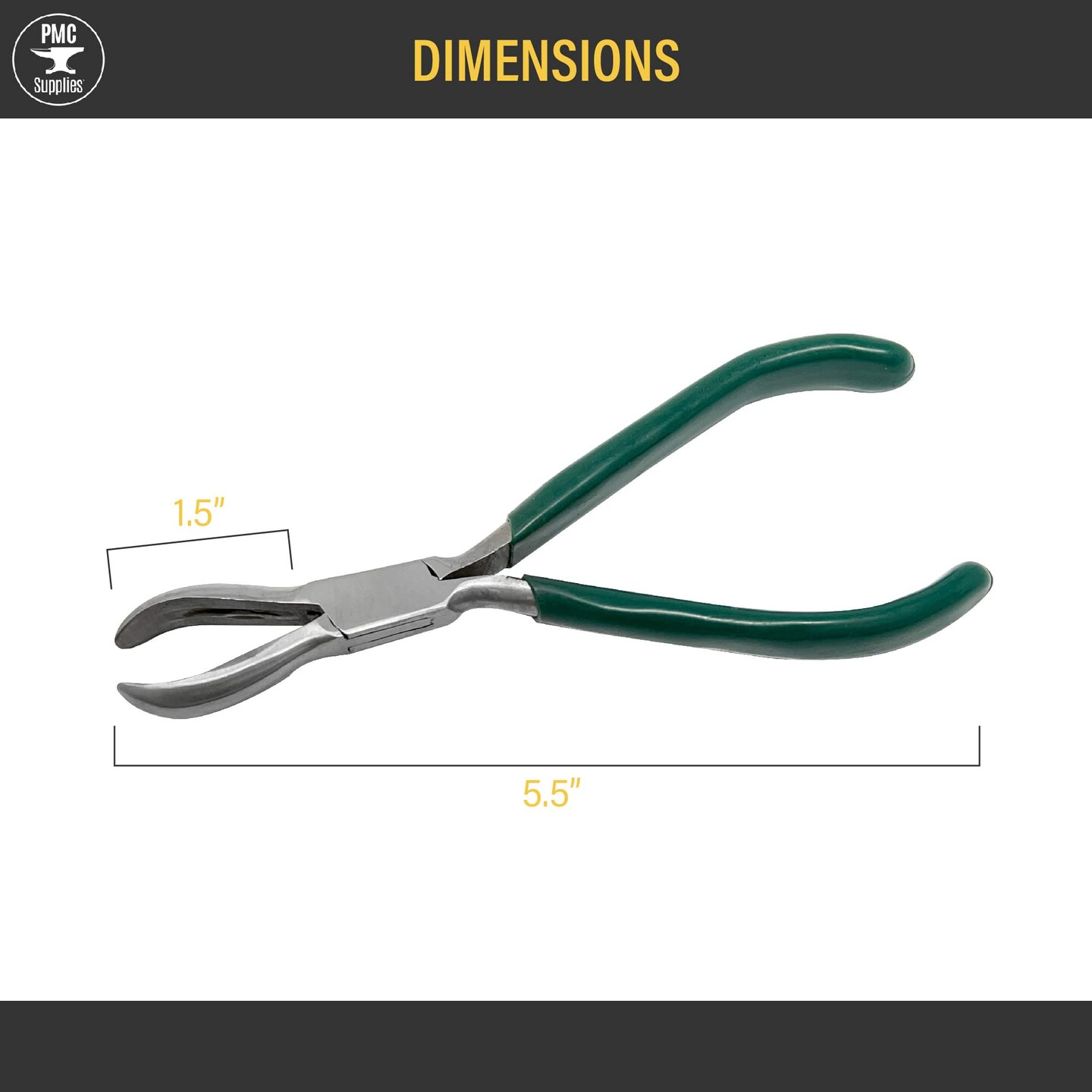 5-1/2&#x22; Ring Holding Plier Pliers with Grips Jewelry Making Wire Metal Forming Cutting Shaping Tool
