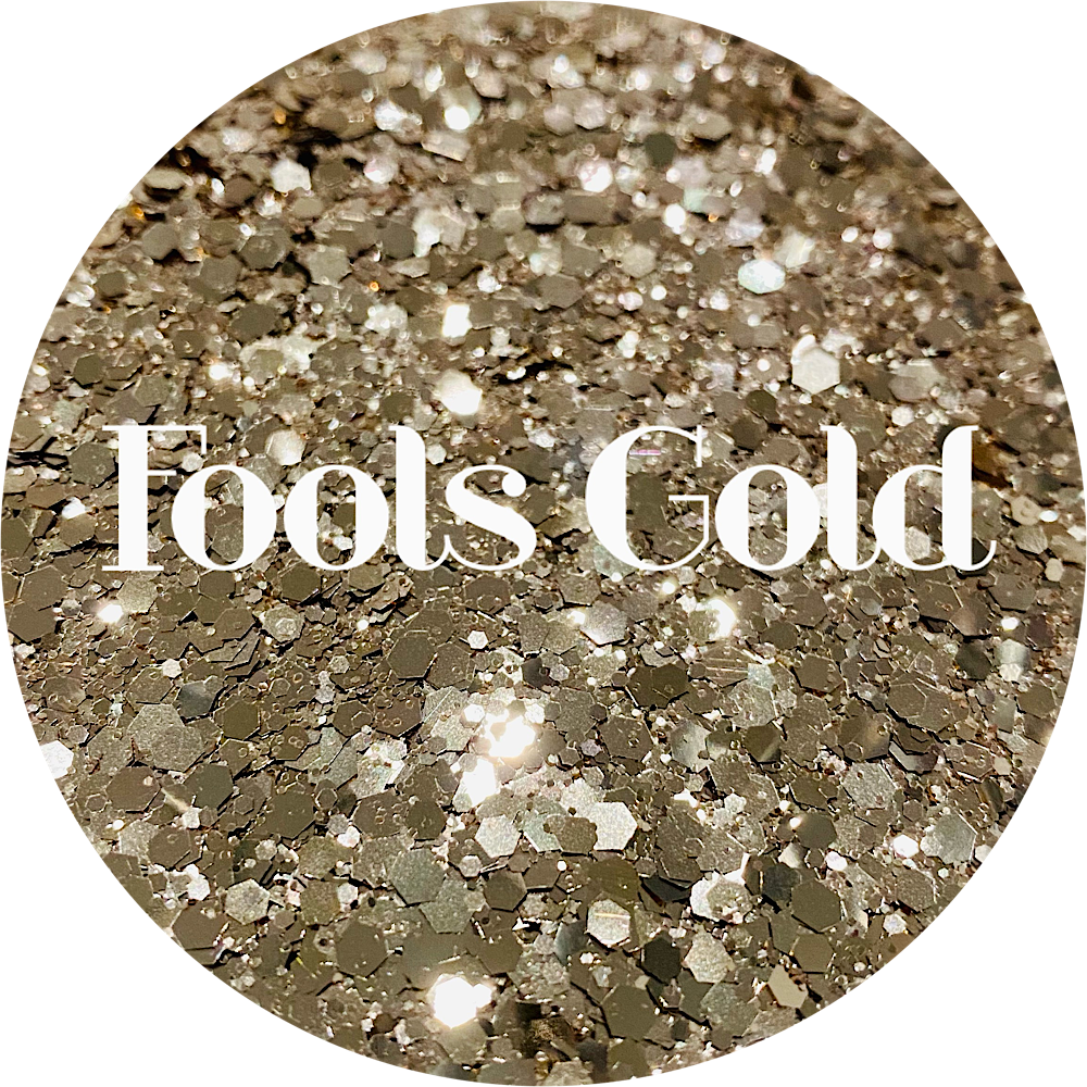 Polyester Glitter - Fools Gold by Glitter Heart Co.&#x2122;