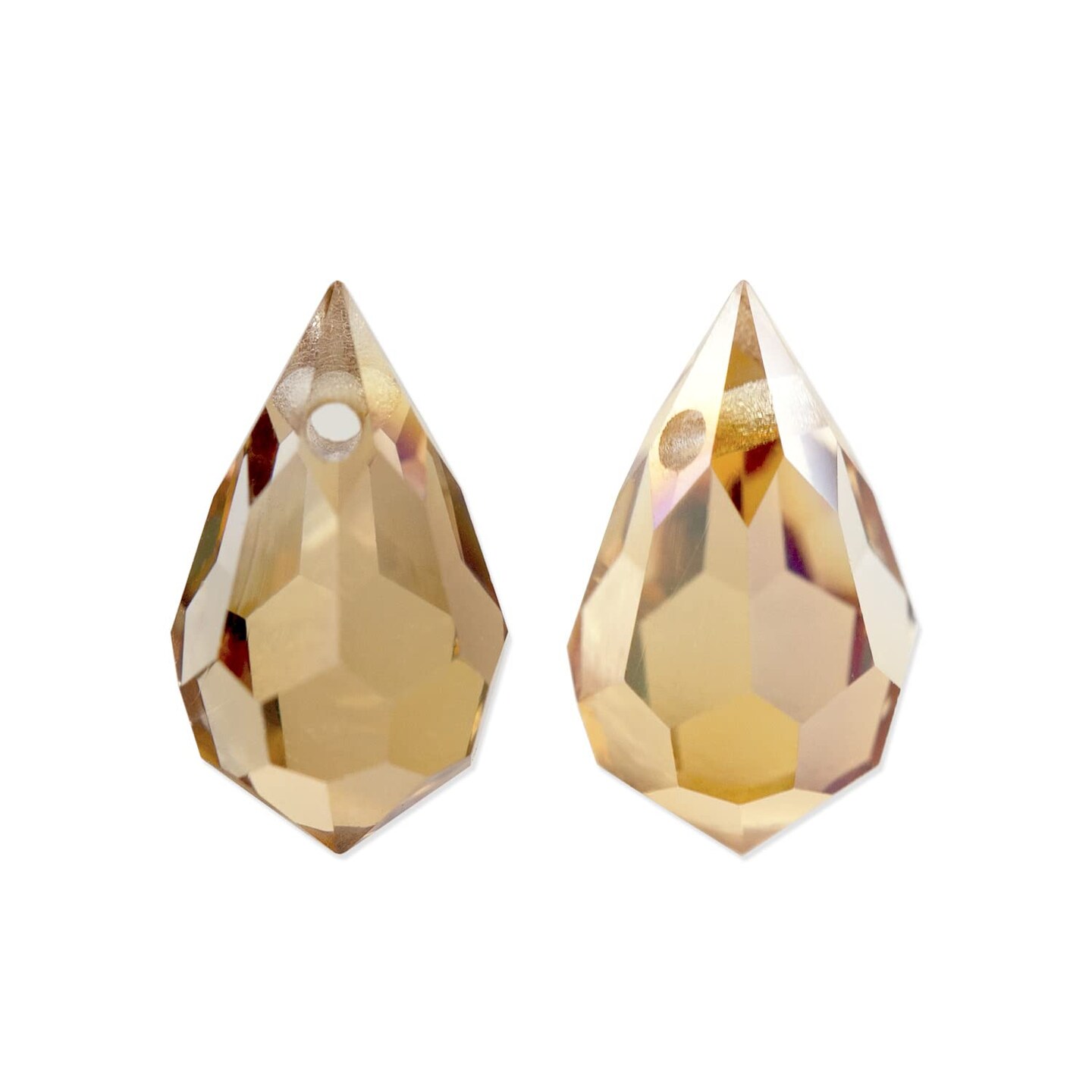 Preciosa Crystal 681 Drop Pendant 10x6mm Crystal Celsian (Package of 5)
