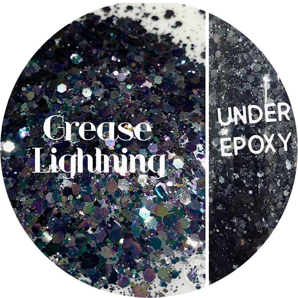 Polyester Glitter -Grease Lightning by Glitter Heart Co.™