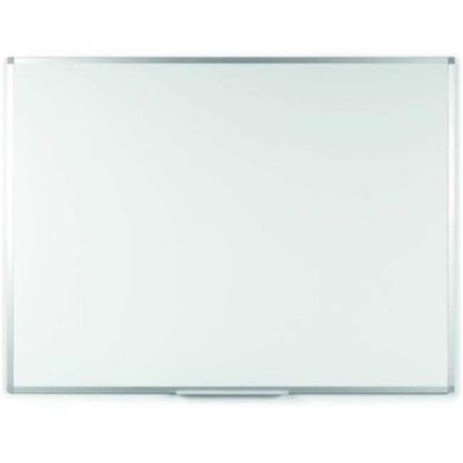Bi-Silque 36 x 48 in. MasterVision Ayda Magnetic Steel Dry-Erase Board, White