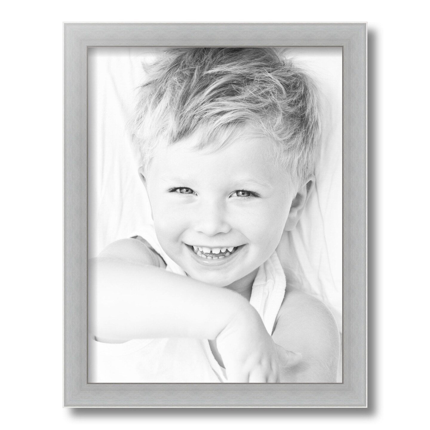 ArtToFrames 13x17 Inch Picture Frame, This 1.25 Inch Custom MDF Poster Frame is Available in Multiple Colors, Great for Your Art or Photos - Comes with Regular Glass and  Foam Backing 3/16 inch (V-FRBW26-13x17)