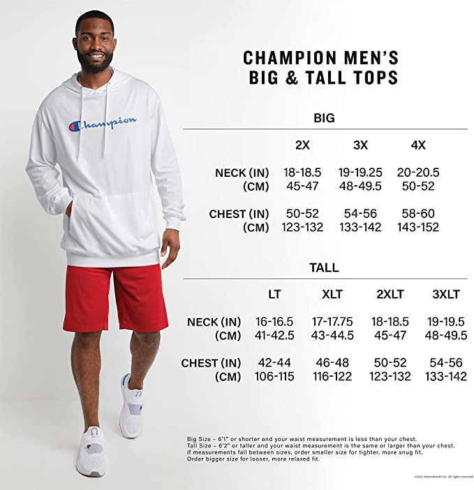 Champion mens Hoodie, Powerblend, Fleece, Comfortable Sweatshirt for Men (Reg. Or Big & Tall)
