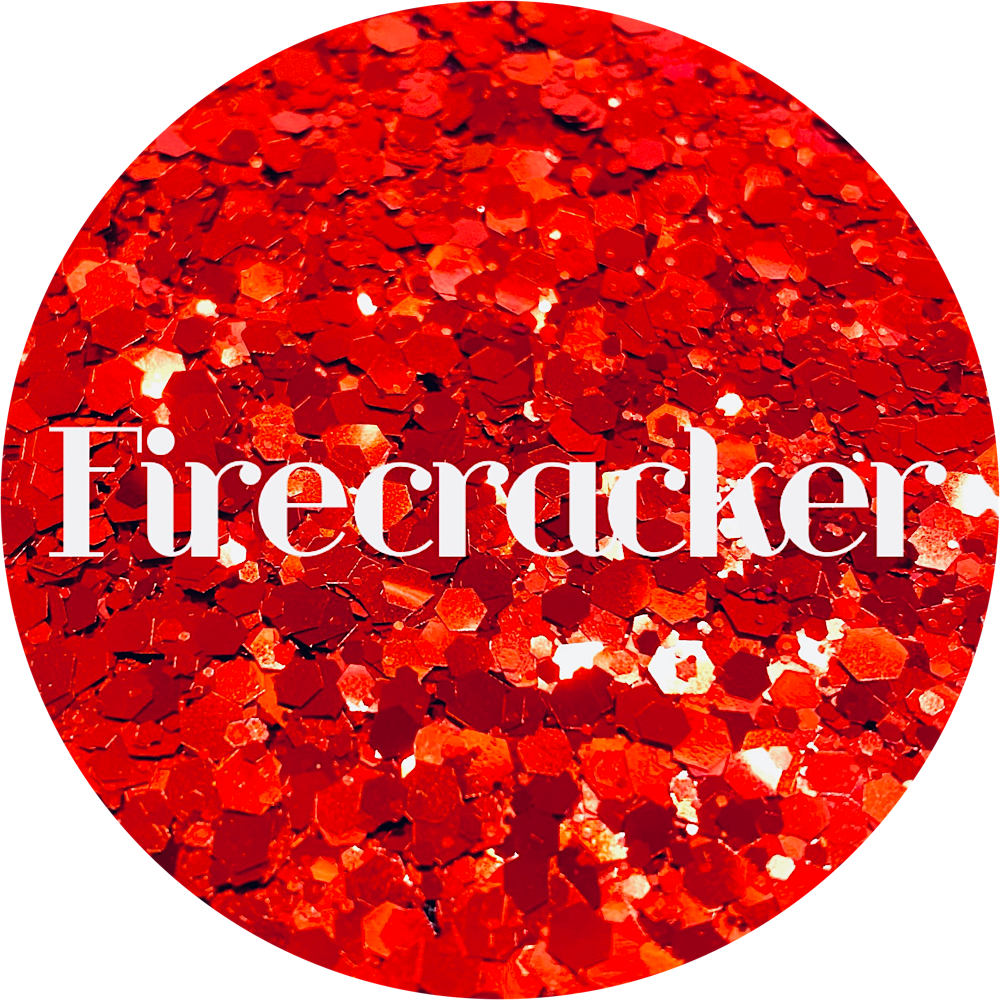 Polyester Glitter - Firecracker by Glitter Heart Co.&#x2122;