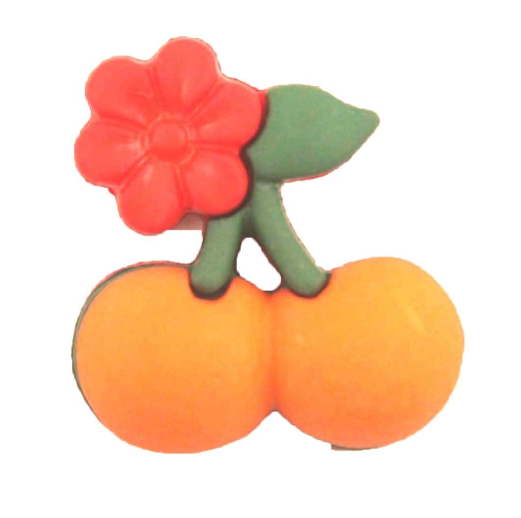 Buttons Galore and More Bulk Buttons - Orange - 100 Buttons