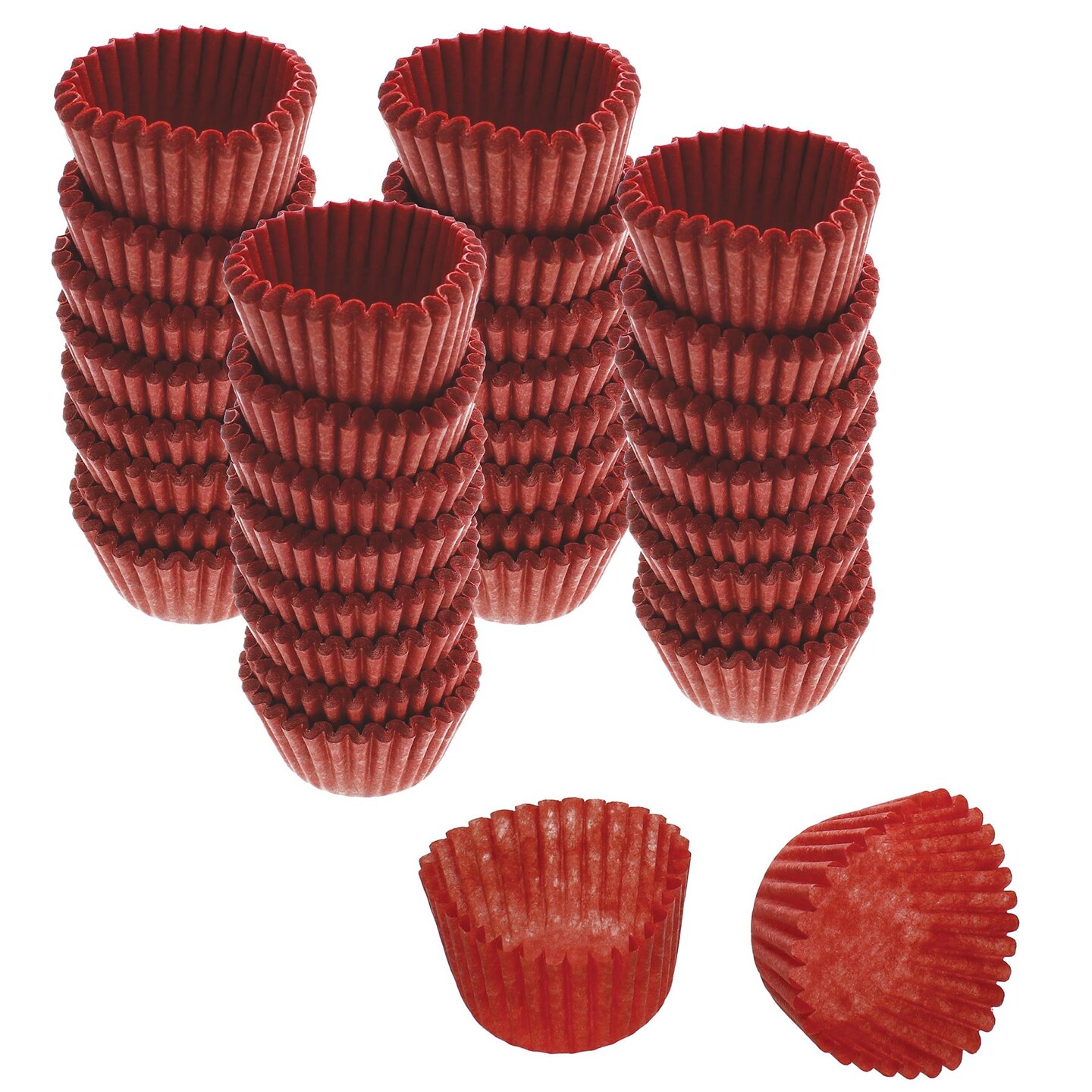 Size #4 Glassine Candy Paper Cups &#x2013; 1&#x201D; Base, 3/4&#x201D; Wall