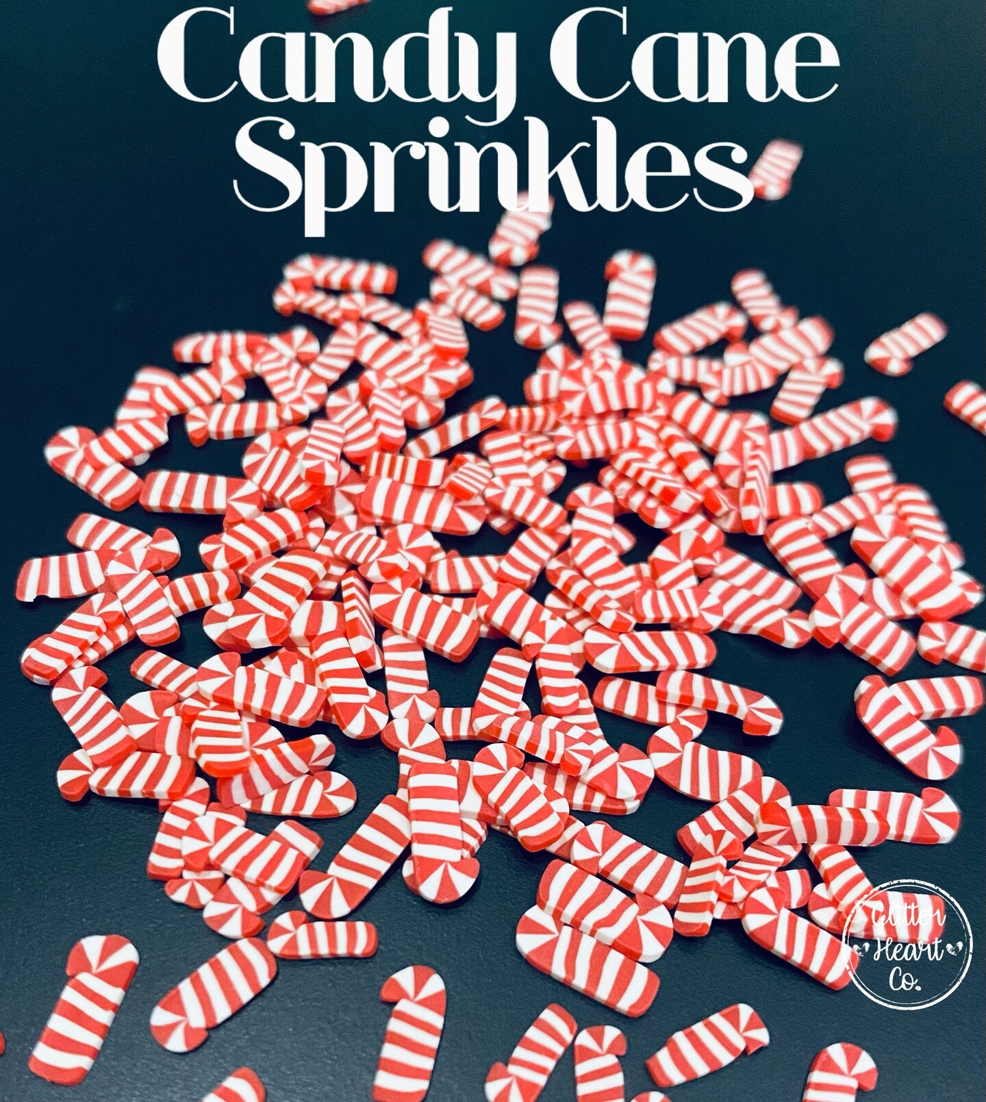 Fake Candy - Christmas Candy Canes by Glitter Heart Co.™