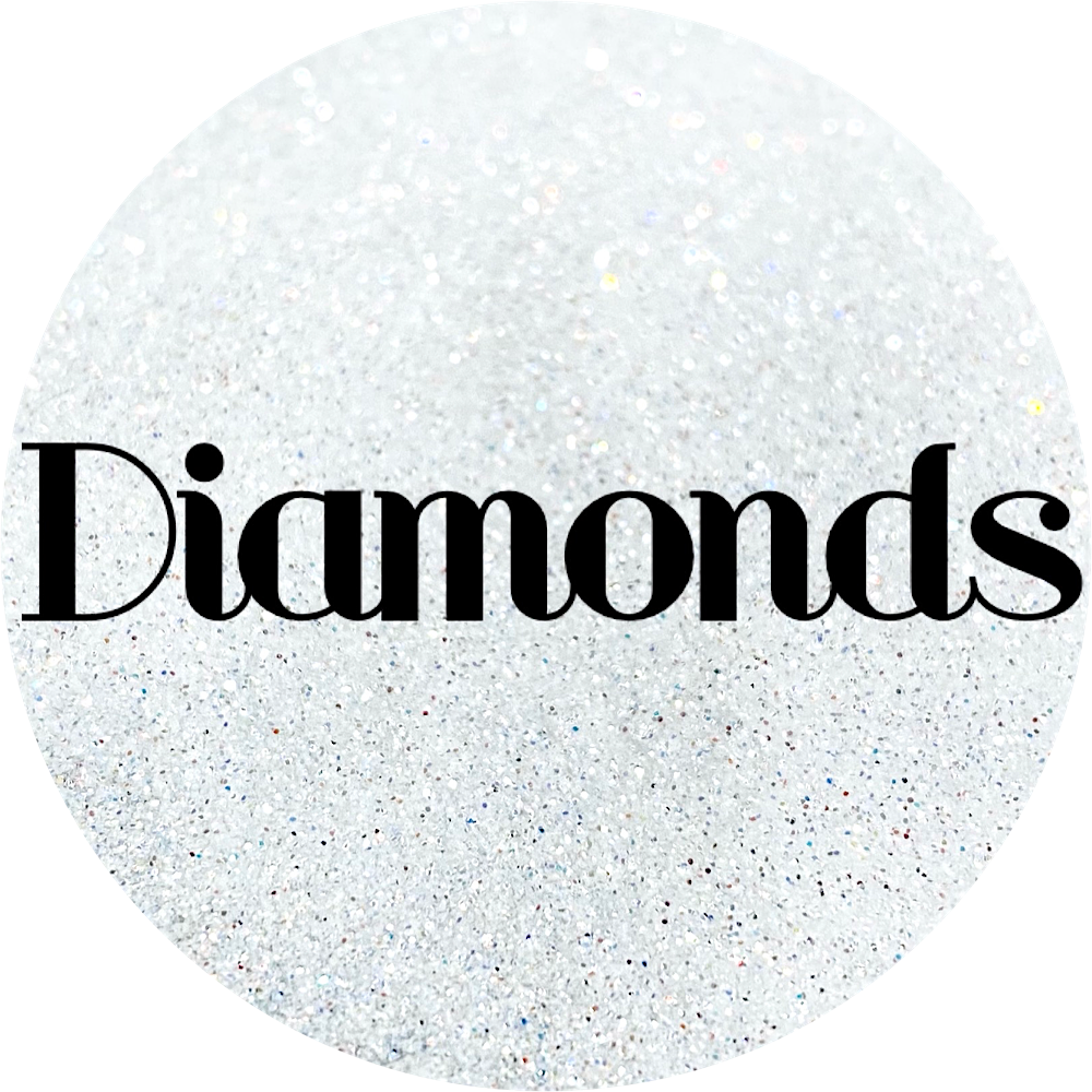 Polyester Glitter - Diamonds by Glitter Heart Co.&#x2122;