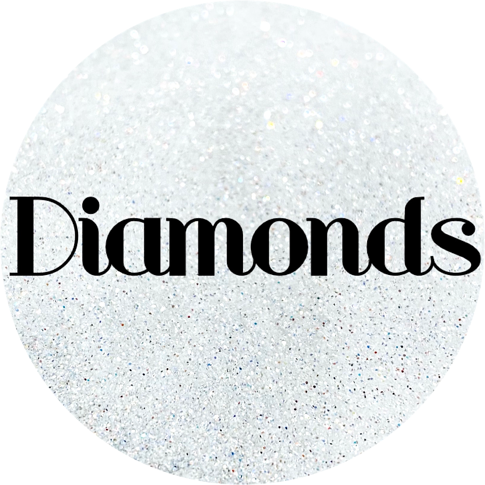 Polyester Glitter - Diamonds by Glitter Heart Co.™
