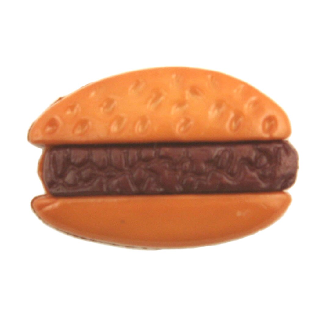 Buttons Galore and More Bulk Buttons - Hamburger - 100 Buttons
