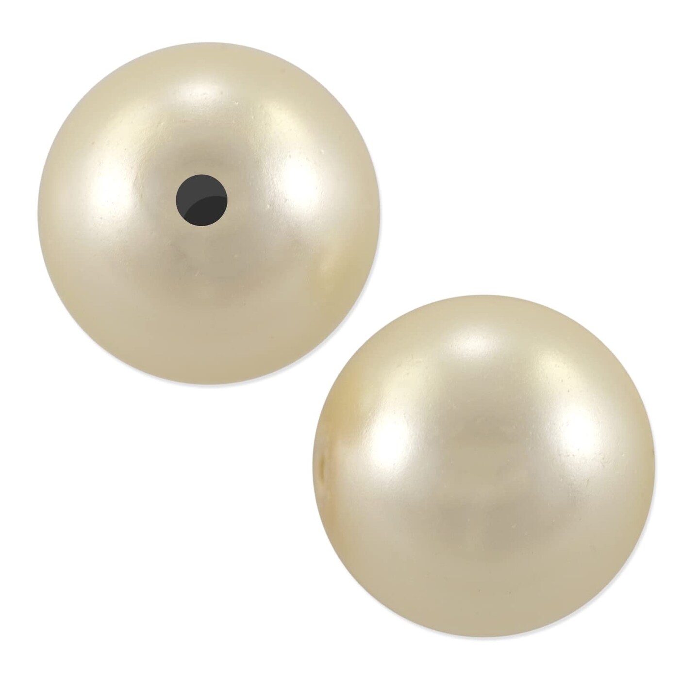 Preciosa Crystal Nacre Round Pearl 4mm Light Creamrose (Package of 40)