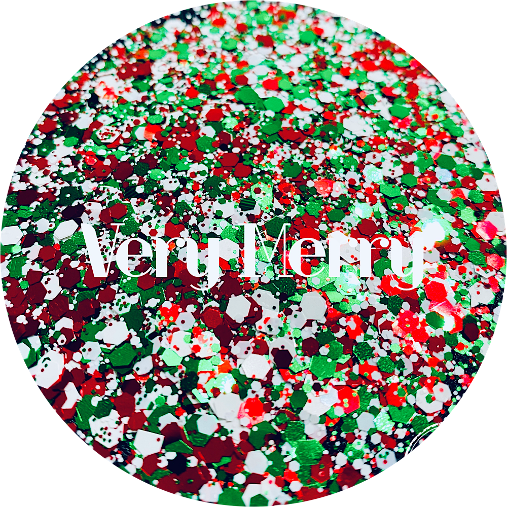 Polyester Glitter - Very Merry by Glitter Heart Co.&#x2122;