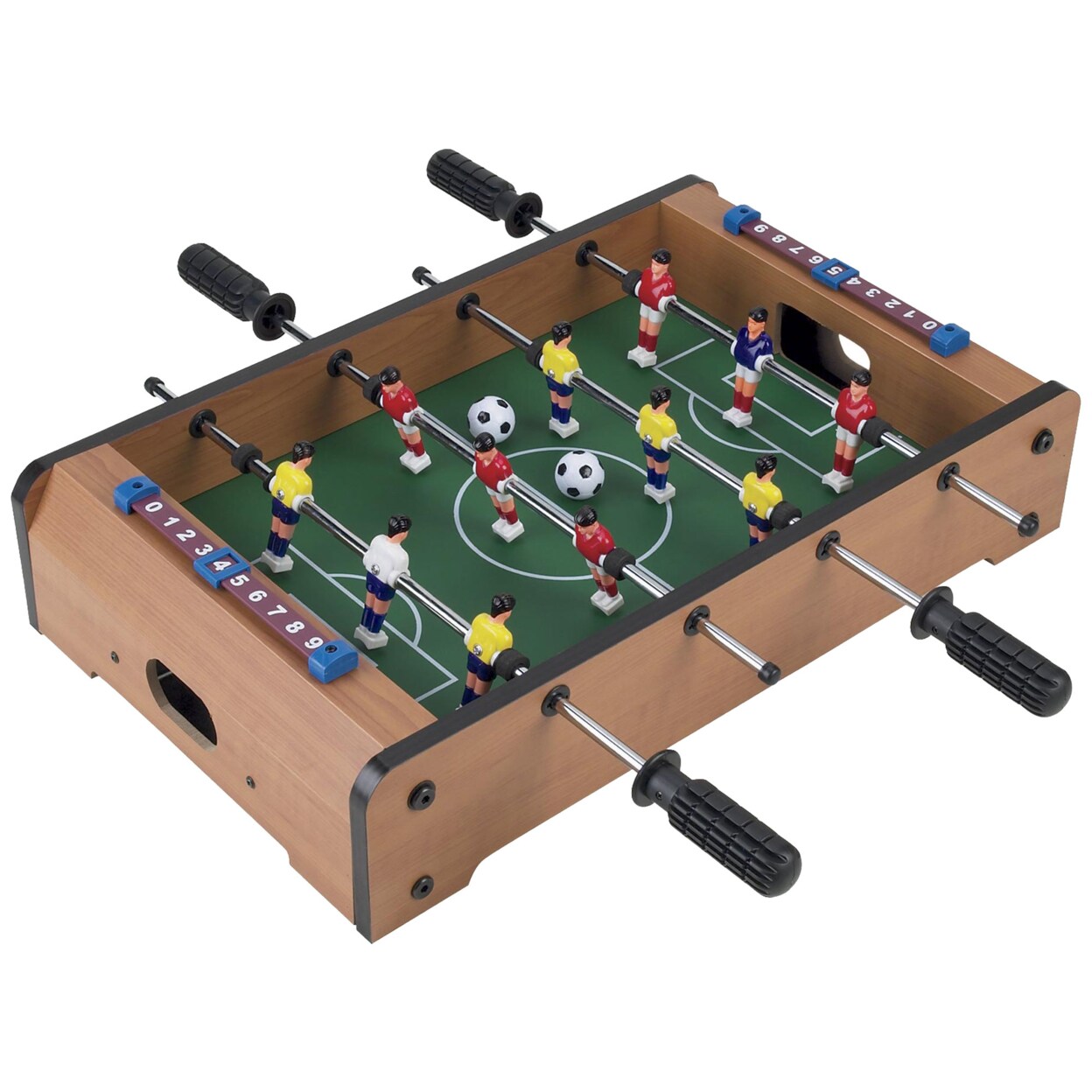Trademark Games Mini Table Top Foosball 20 Inches 2 Player Fun Game Accessories