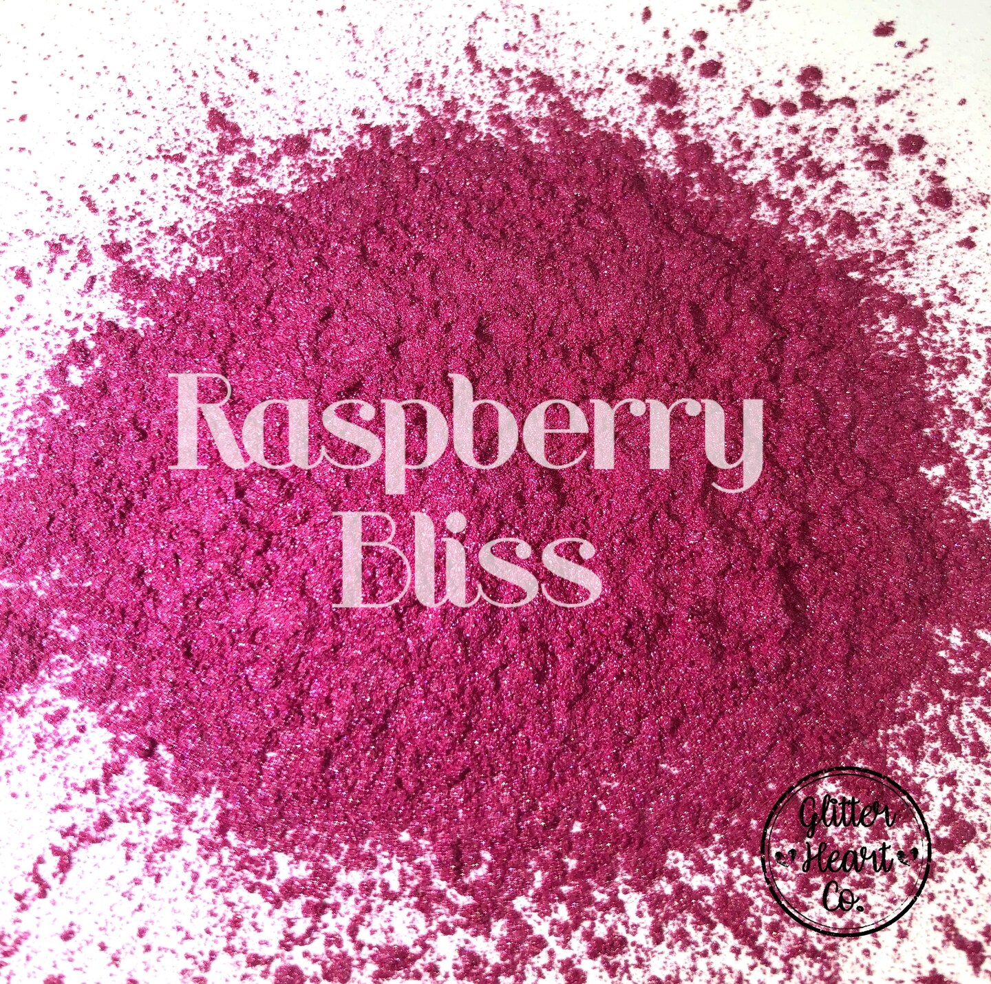 Raspberry Bliss Mica Powder by Glitter Heart Co.&#x2122;