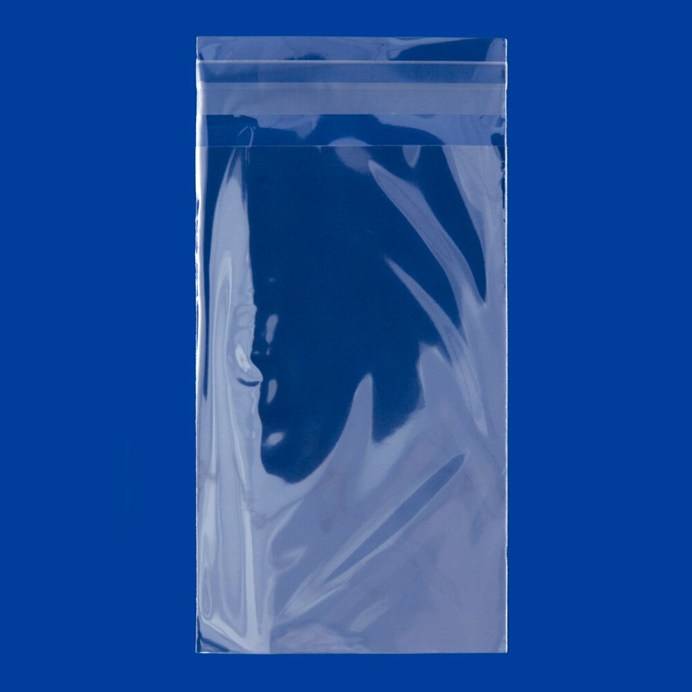 Resealable Polypropylene Bags 3x5 (OPP Bags) (Package of 100)