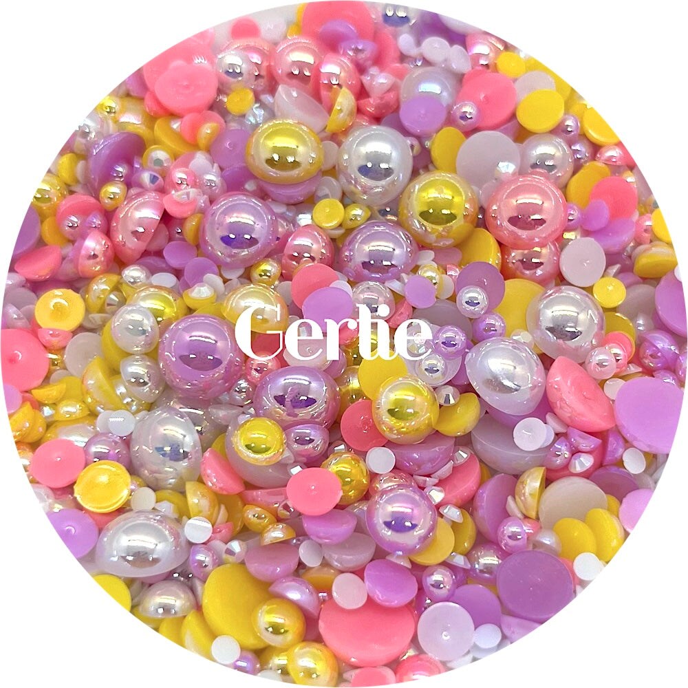 Flatback Pearl &#x26; Rhinestone Mix - Gertie by Glitter Heart Co.&#x2122;