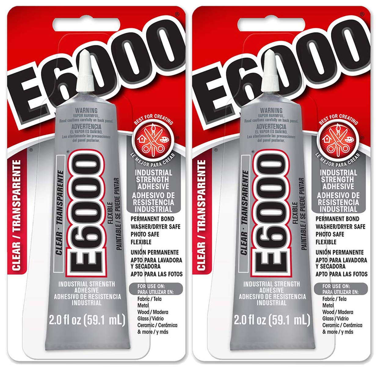 E-6000 Industrial Strength Adhesive Craft Glue, 2 ounces