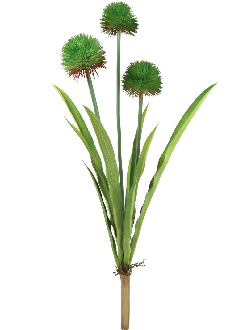 Real Touch Allium Spray: Set of 12, 24-Inch, Faux Greenery by Floral Home&#xAE;