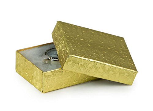Gold Foil Jewelry Box #11 (Case of 100)