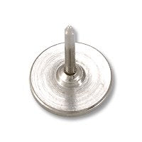 JewelrySupply Tie Tacks 12x9mm Silver Color (10-Pcs)