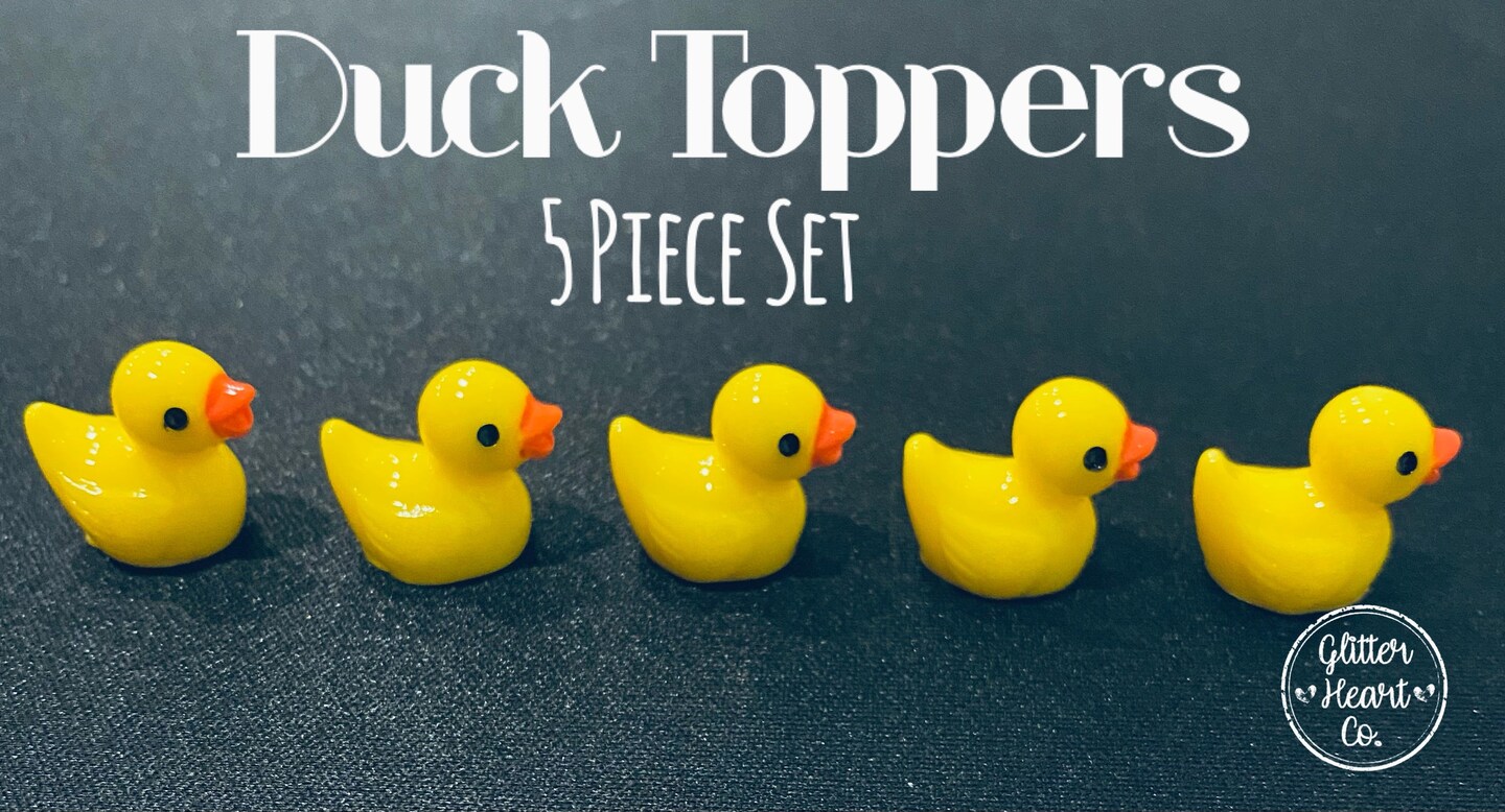 Duck Toppers by Glitter Heart Co.&#x2122;
