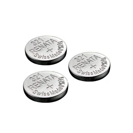Renata Watch Battery Swiss Made Renata 321 or SR616SW (3 Batteries, 321 or SR616SW)
