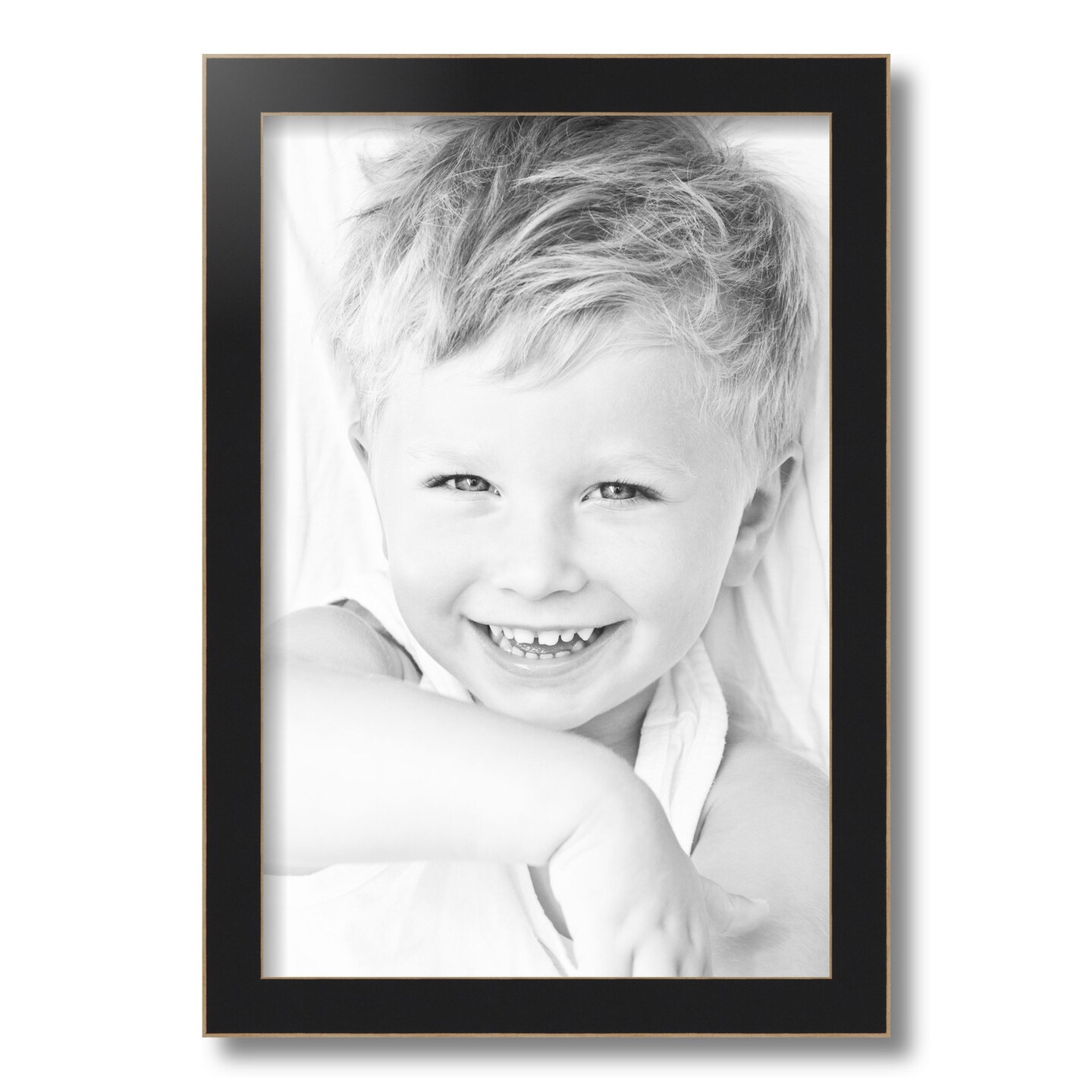 ArtToFrames 12x18 Inch Picture Frame, This 1.25 Inch Custom MDF Poster Frame is Available in Multiple Colors, Great for Your Art or Photos - Comes with Regular Acrylic and  Foam Backing 3/16 inch (V-FRBW26-12x18)