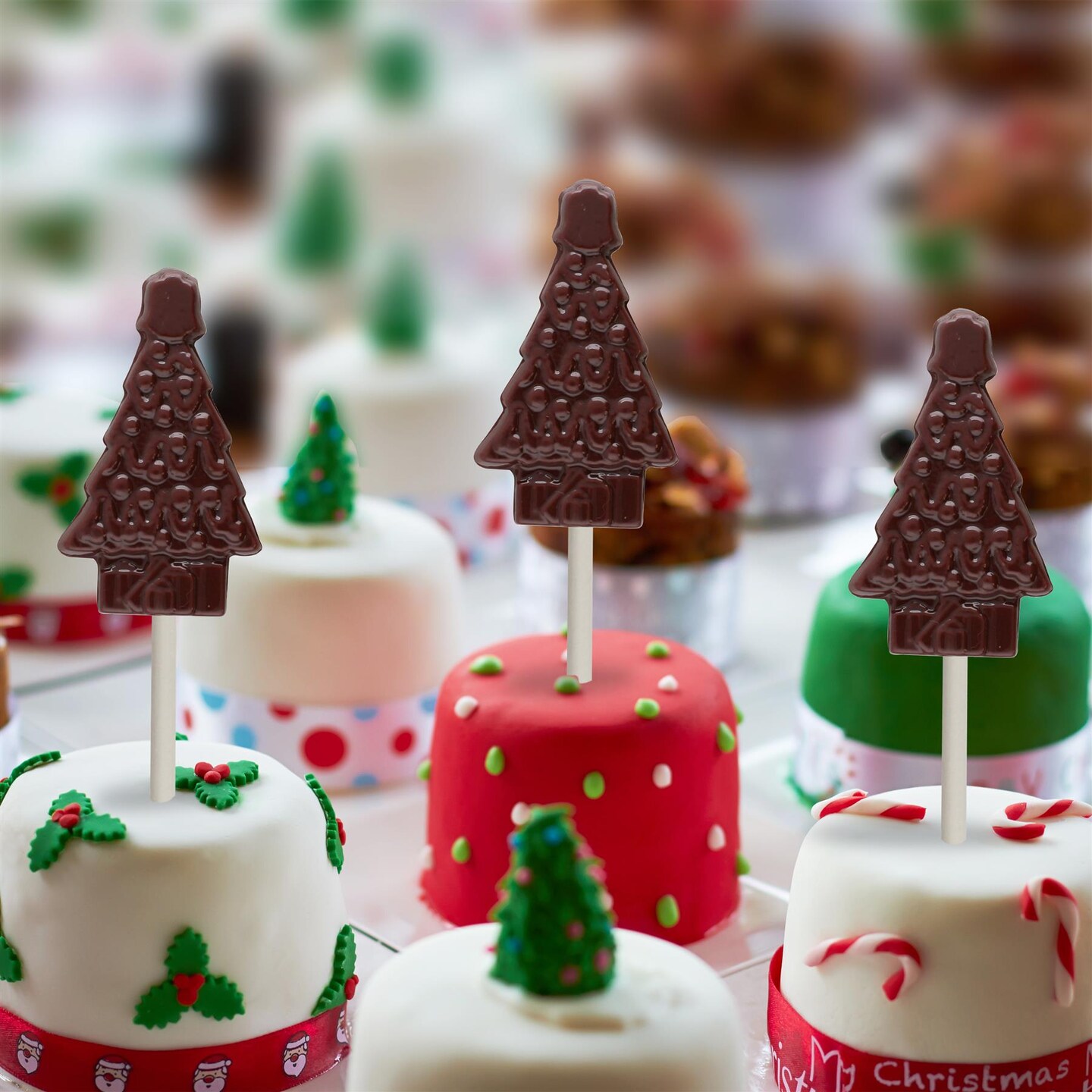 Chocolate Mold Tree With Angel Lolly
