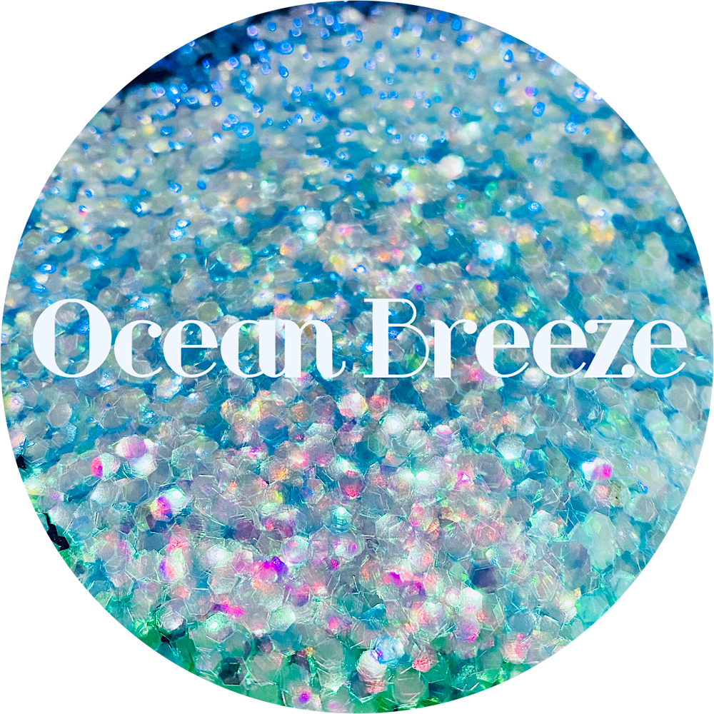 Polyester Glitter - Ocean Breeze by Glitter Heart Co.&#x2122;