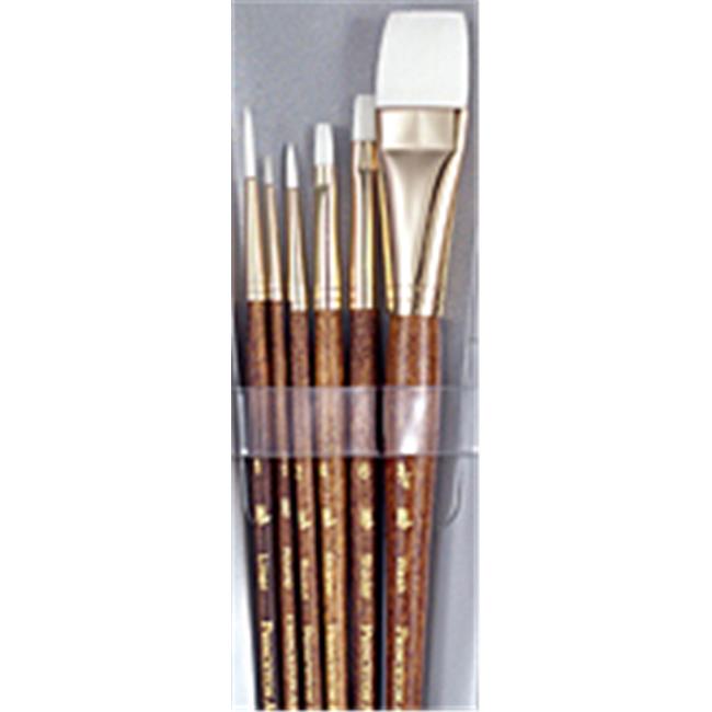 Princeton Synthetic White Taklon Real Value Brush Set