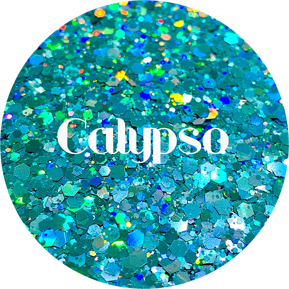 Polyester Glitter - Calypso by Glitter Heart Co.&#x2122;