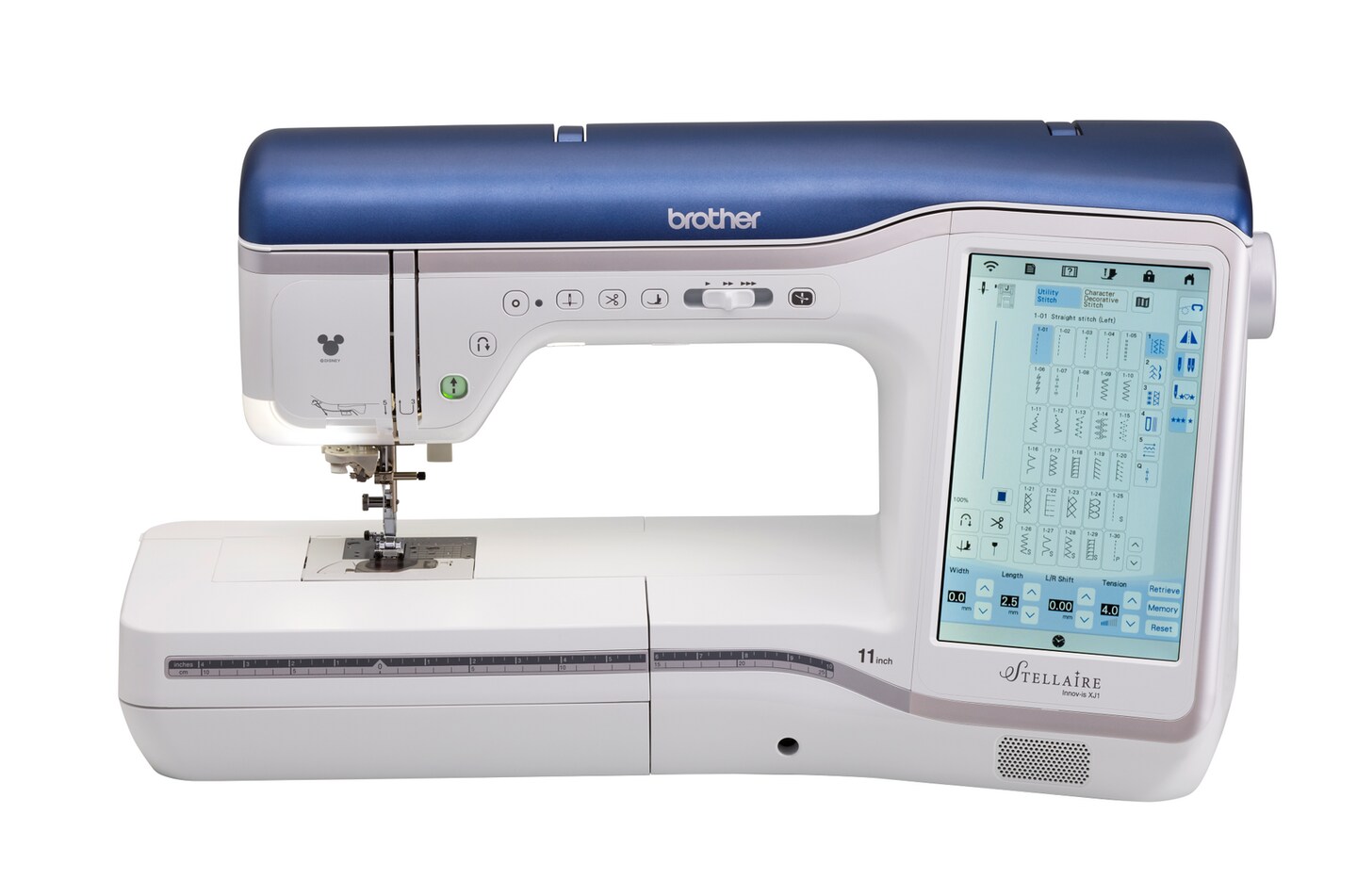 Brother Stellaire Innov-is XJ1 Sewing and Embroidery Machine 14x9.5 With SDX325 and SAML Bundle