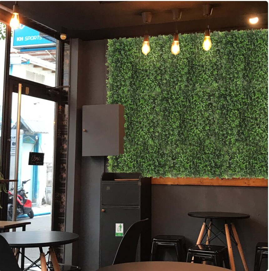 20x20&#x22; Premium Artificial Boxwood Panels - Lush Green, UV Resistant &#x26; Weatherproof - Ideal for Backyard, Balcony &#x26; Patio Privacy Screens, Wall Decor, and Event Backdrops, Floral Home by Artificial Flowers