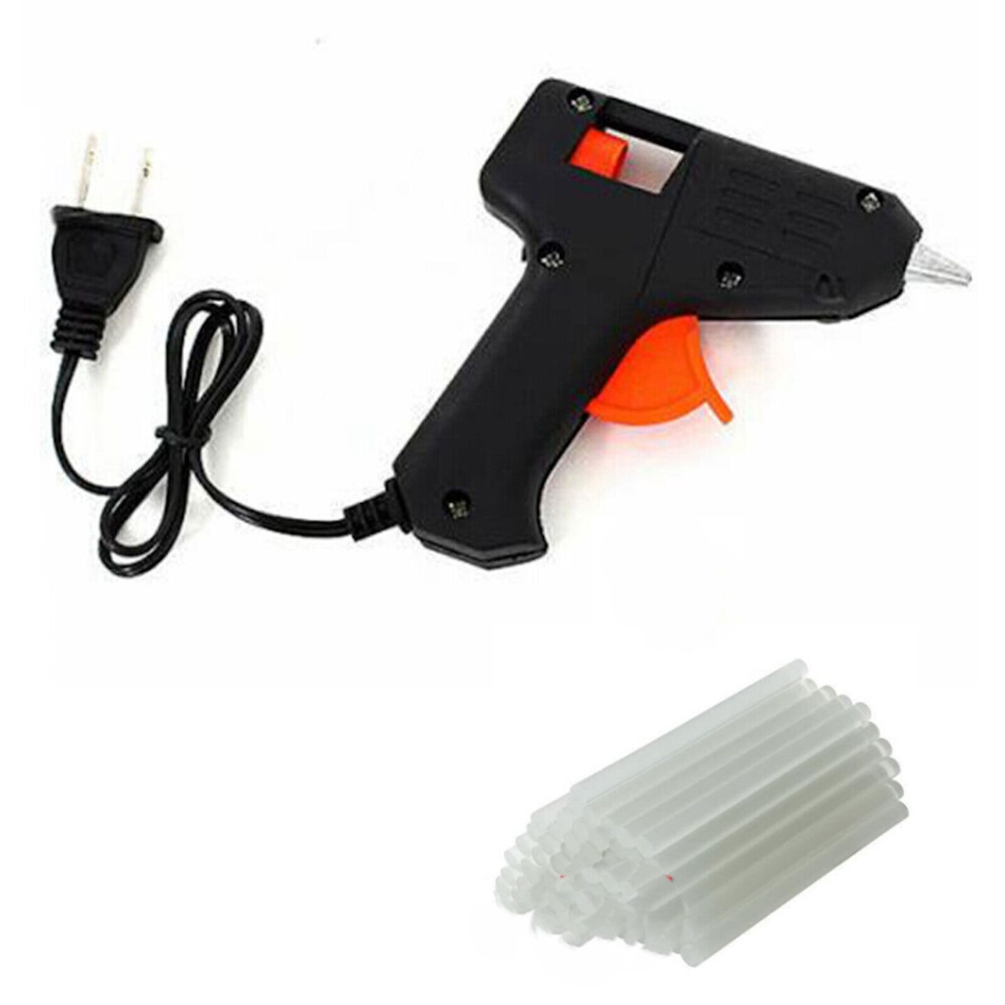 Kitcheniva Glue Gun with 60 Mini Clear Glue Sticks Hot Melt 20W Kit Set