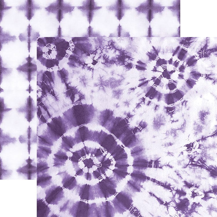 Purple Colorways Pattern 12 x 12 Scrapbook Paper Set