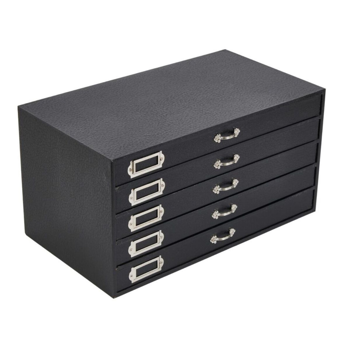 5 Drawers Leather Basics Jewelry Storage