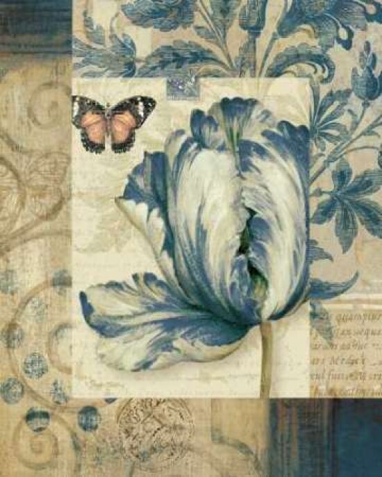 Blue Moods Tulip Poster Print by Pamela Gladding - Item # VARPDXGLA594