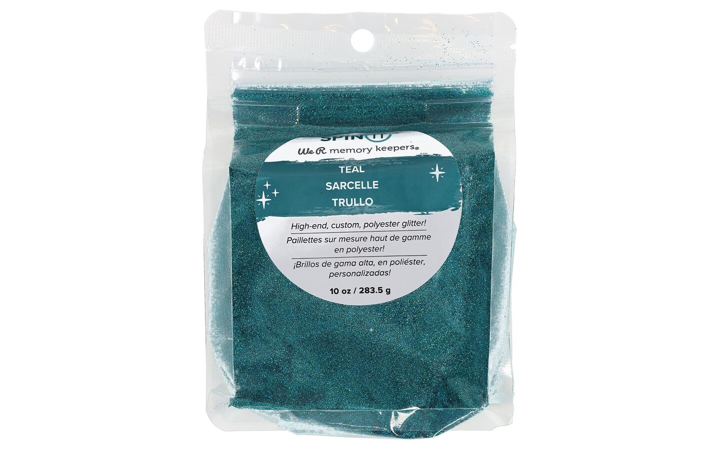We R Memory Spin It Gltr 10oz Extra Fine Teal