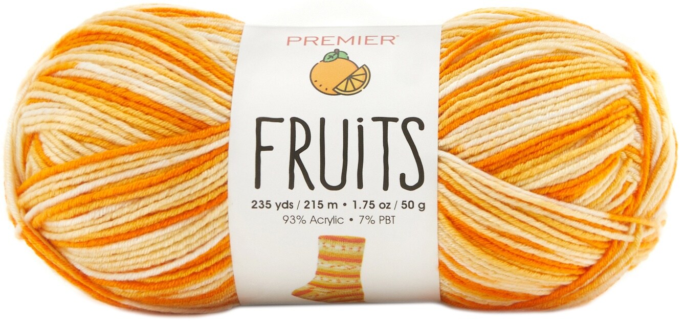 Premier Yarn Fruits Yarn - Orange