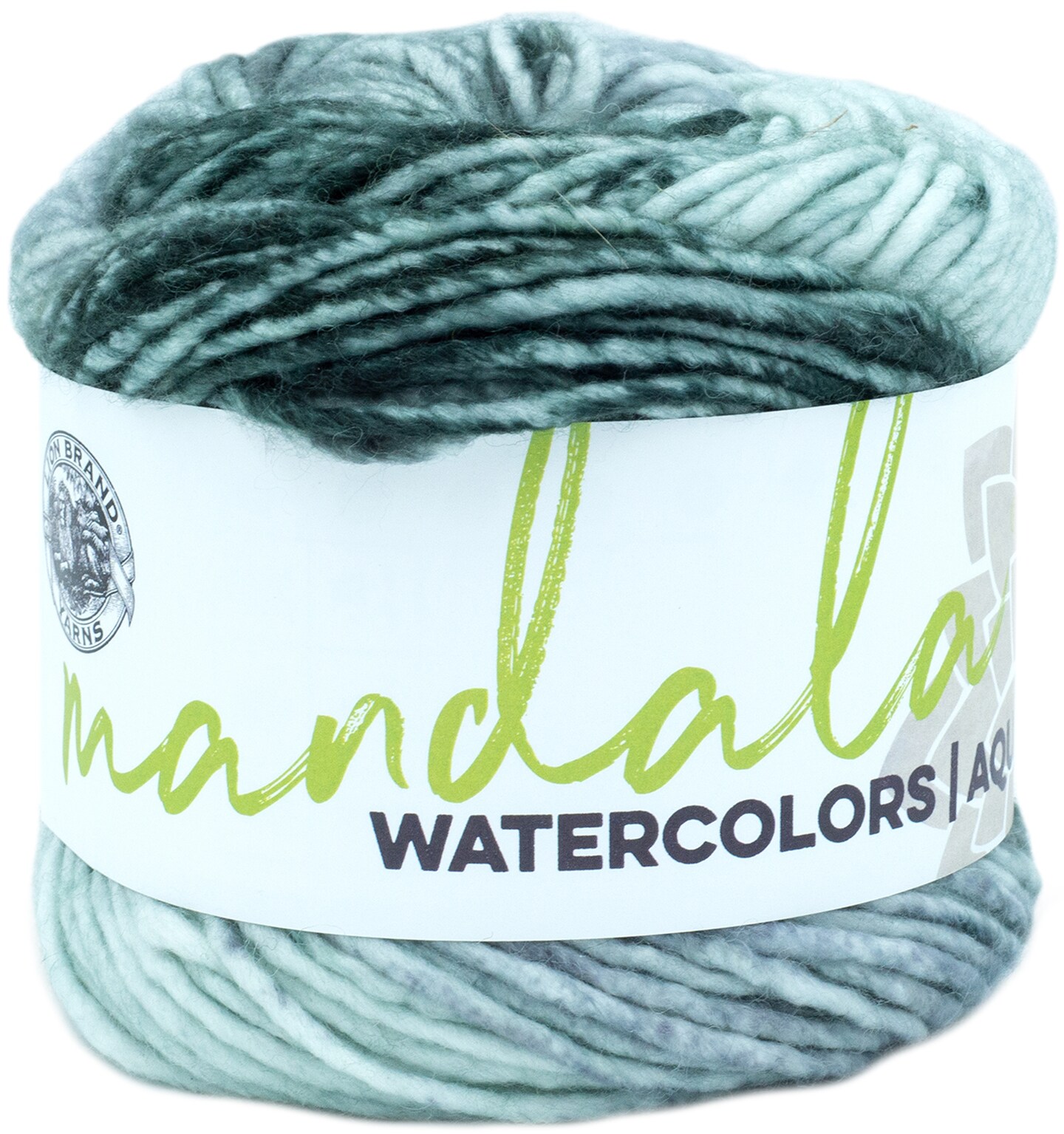 Lion Brand Mandala Watercolors Yarn-Quarry