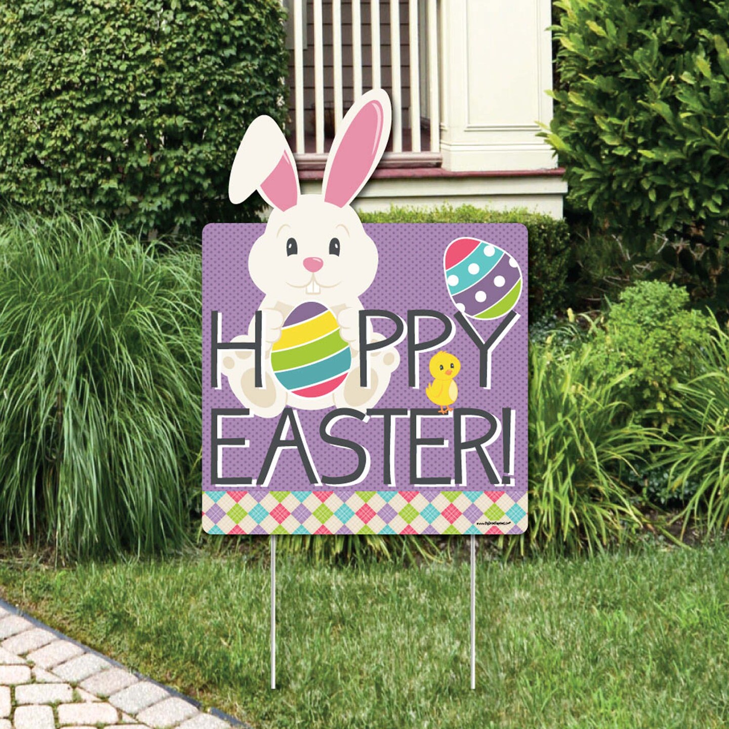 Big Dot of Happiness Hippity Hoppity - Easter Bunny Decorations - Hoppy ...