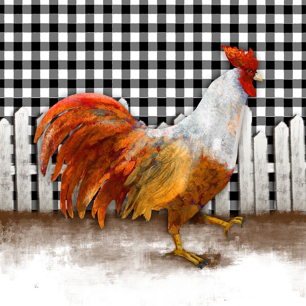 Morning Rooster I Poster Print by Dan Meneely - Item # VARPDX8874F