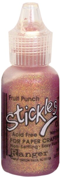 Ranger Stickles Glitter Glue .5oz-Platinum