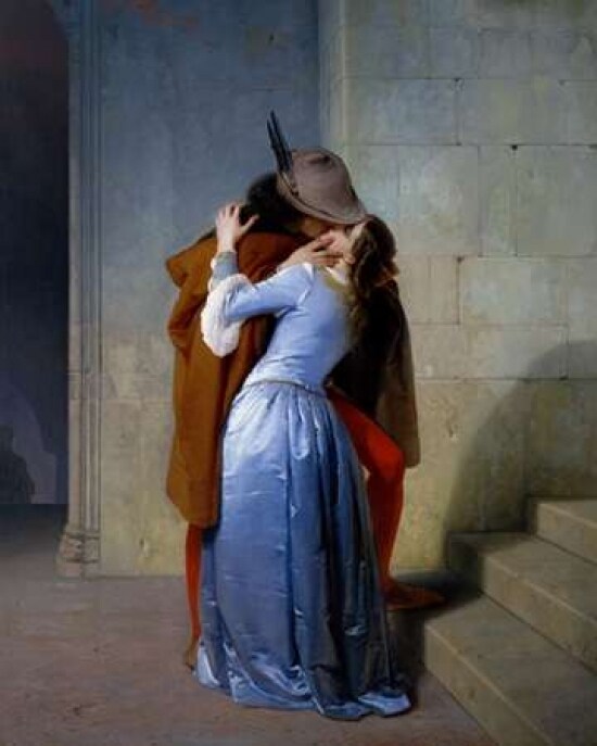 The Kiss Poster Print by  Francesco Hayez - Item # VARPDX282169