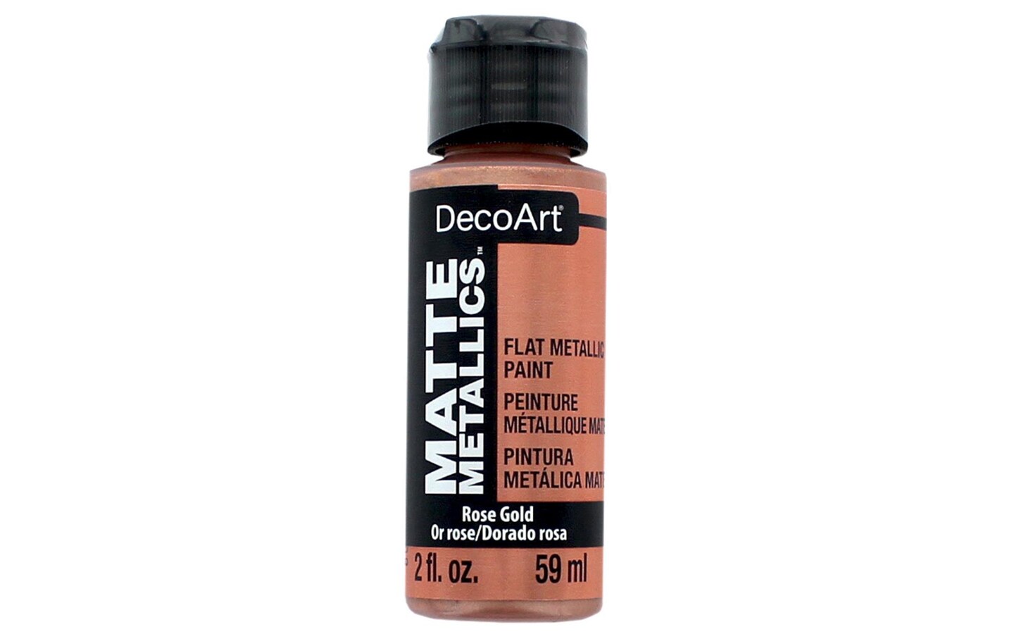 Decoart Americana Matte Metallics 2oz Rose Gold Michaels