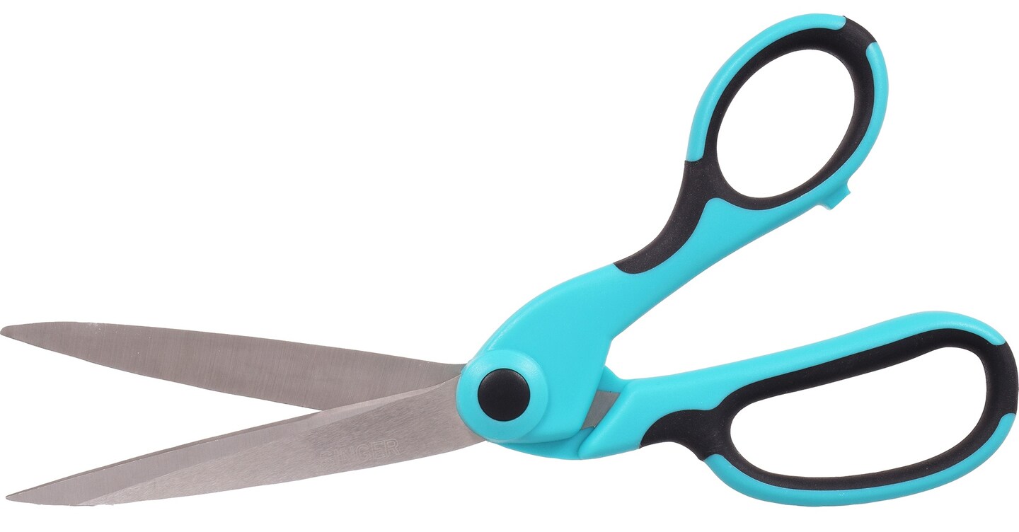 SINGER ProSeries(TM) Heavy-Duty Bent Scissors 9.5"-W/Comfort Grip