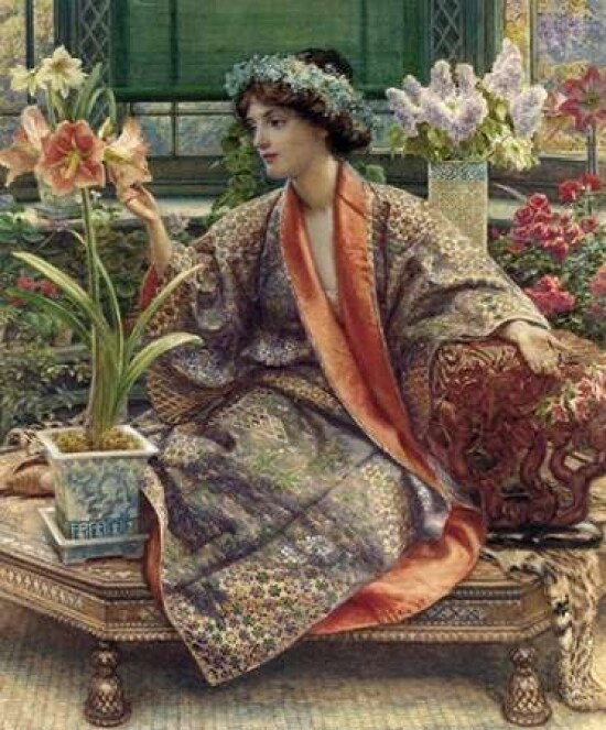 A Hot-House Flower Poster Print by  Sir Edward John Poynter - Item # VARPDX267046